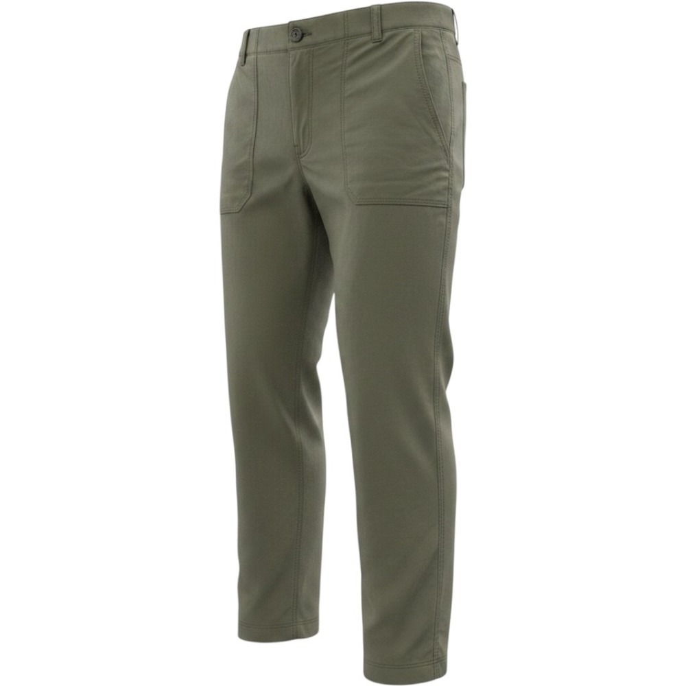 REI Co-op Womens Wallace Lake Pants Olive Green Petite 12 Straight Leg 148704